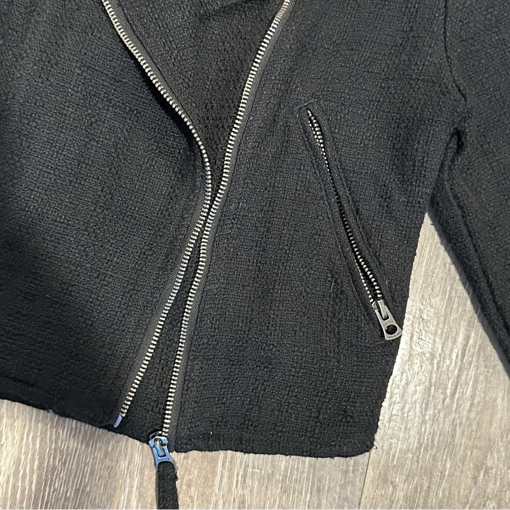 Lucky Brand black moto jacket - Picture 4 of 6